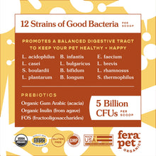 USDA Organic Probiotics with Prebiotics For Dogs and Cats