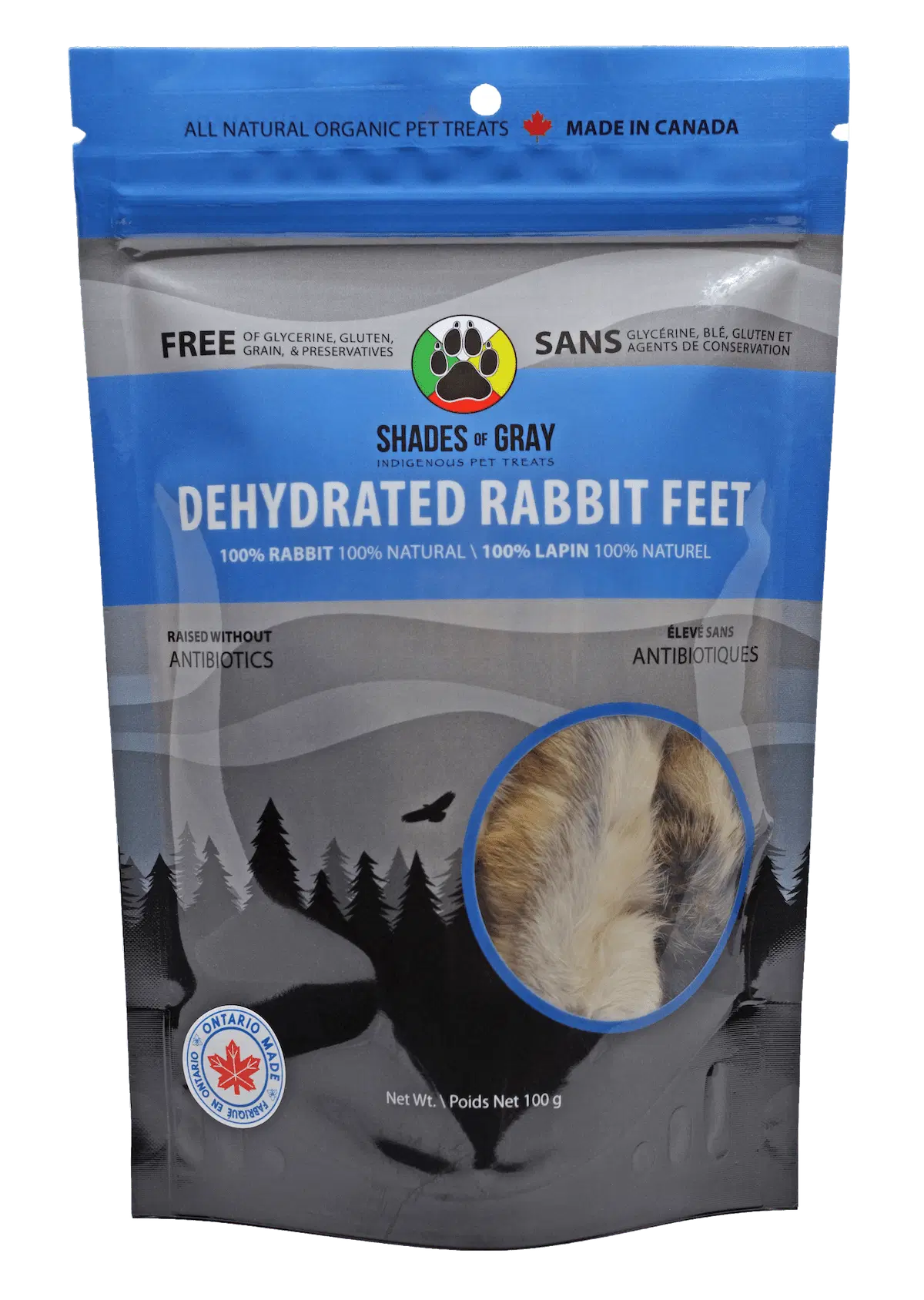 Dehydrated Rabbit Feet