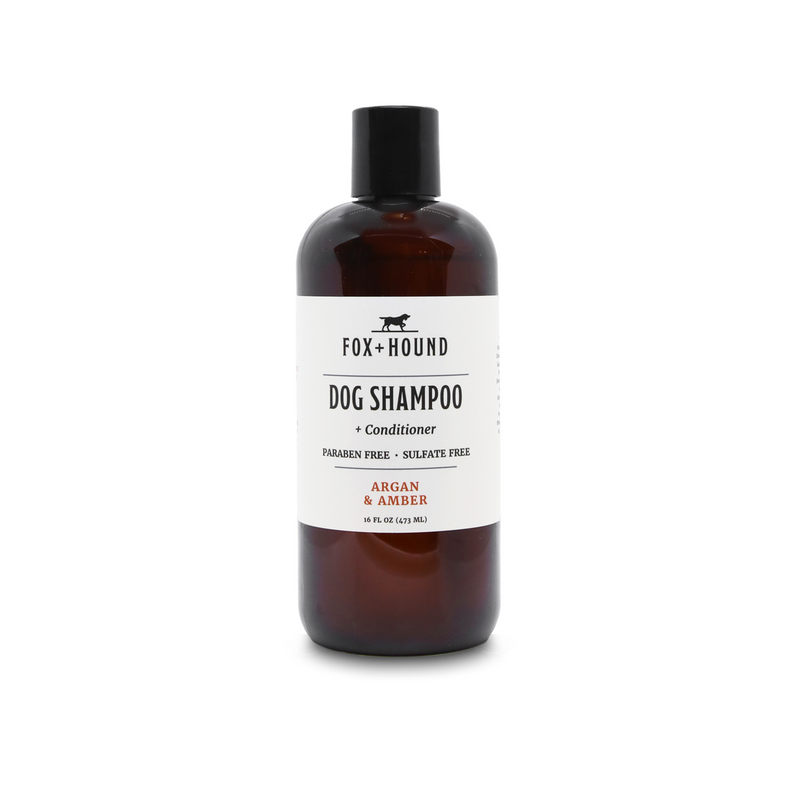 Argan & Amber Dog Shampoo + Conditioner